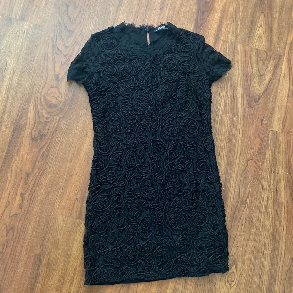 Zara black short dress